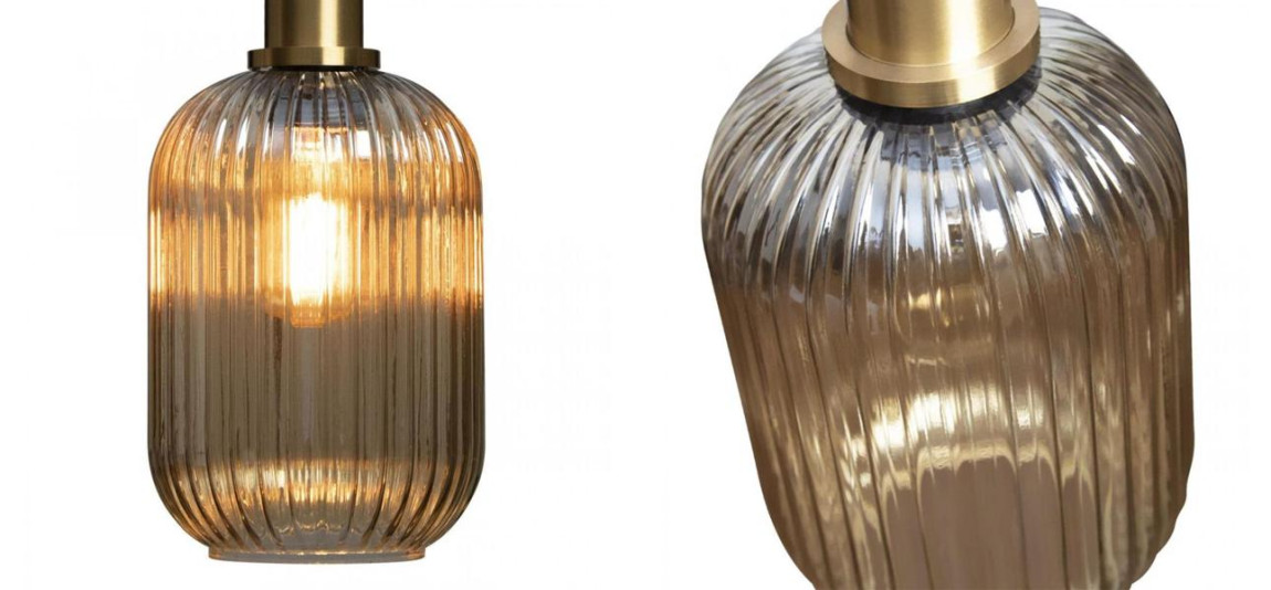Подвесной светильник Ferm Living chinese lantern Amber Gold 39 см