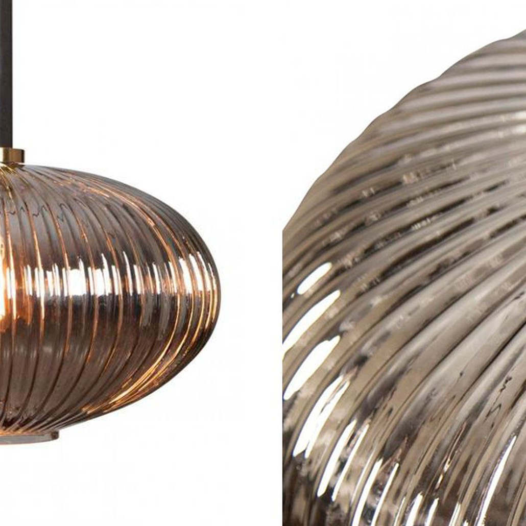 Подвесной светильник Ferm Living chinese lantern Smoke Black 33 см