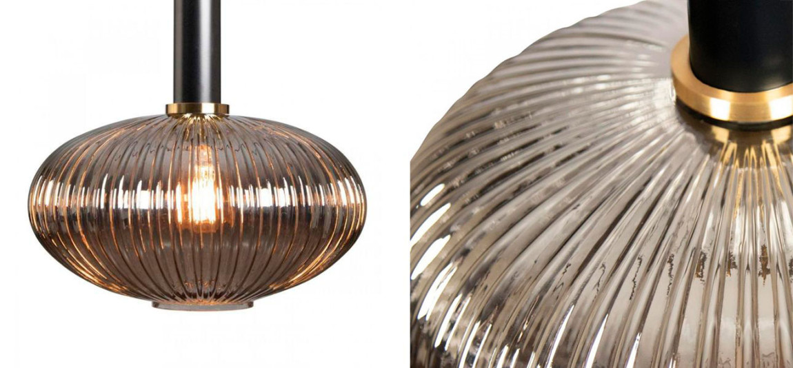Подвесной светильник Ferm Living chinese lantern Smoke Black 33 см