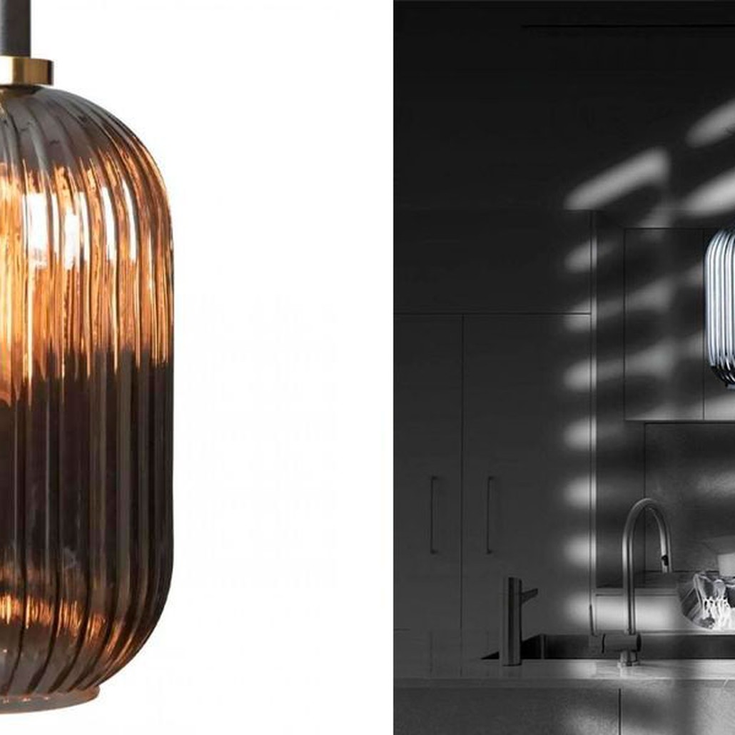 Подвесной светильник Ferm Living chinese lantern Smoke Black 39 см