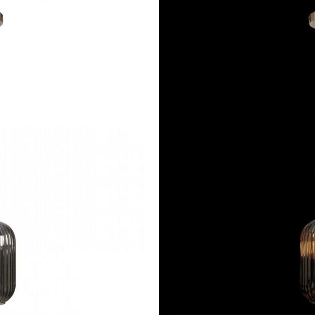 Подвесной светильник Ferm Living chinese lantern Smoke Gold 39 см