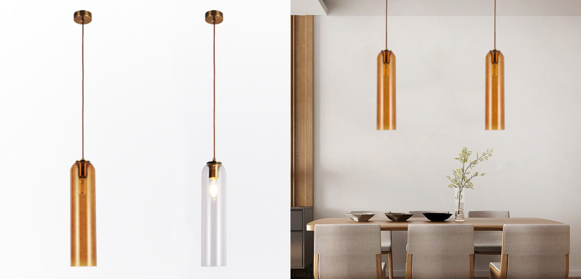 Подвесной светильник Float Pendant Drunken Amber