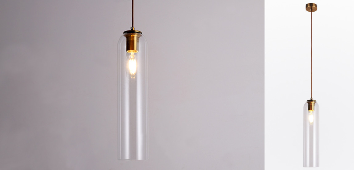 Подвесной светильник Float Pendant Drunken Clear glass