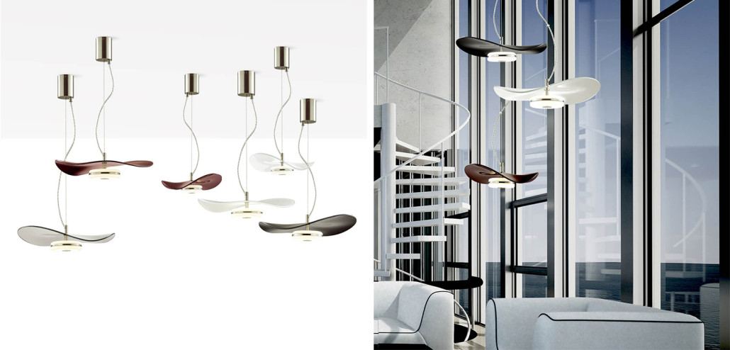 Подвесной светильник Floaty Burgundy Hanging lamp