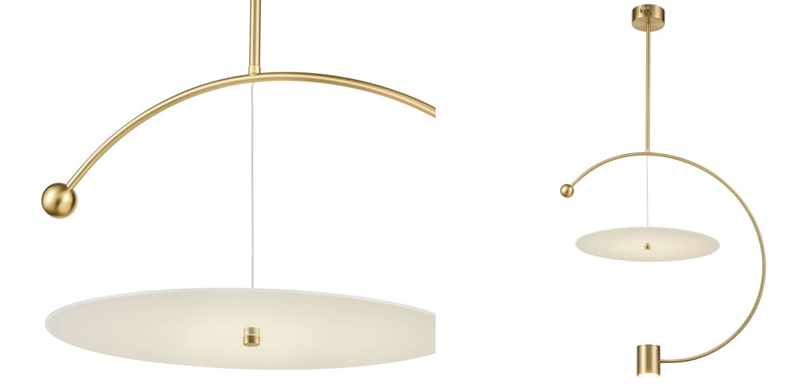 Подвесной светильник Gaspar Half Ring