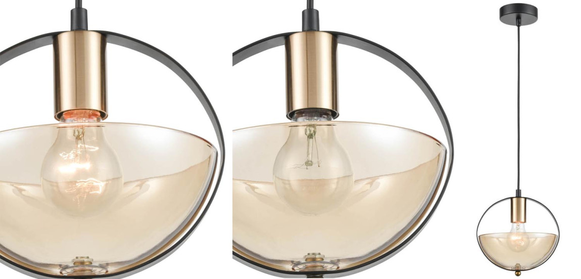 Подвесной светильник Gervais amber