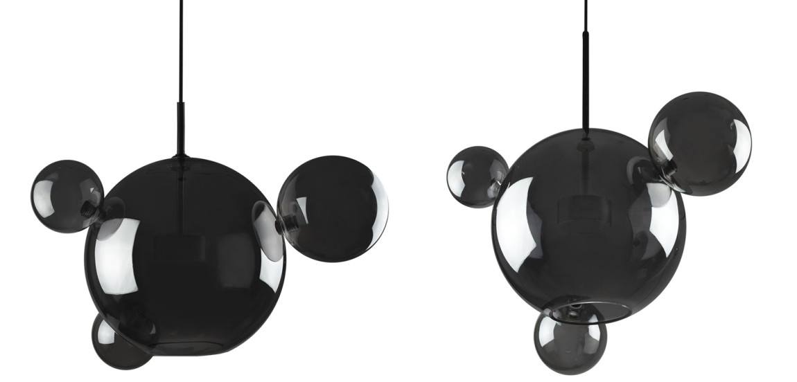 Подвесной светильник Giopato & Coombes 04 Bubble smoky