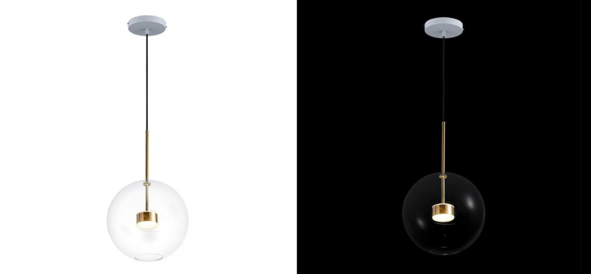 Подвесной Светильник Giopato & Coombes Bollr Pendant BUBBLE LAMP 1 шар золото