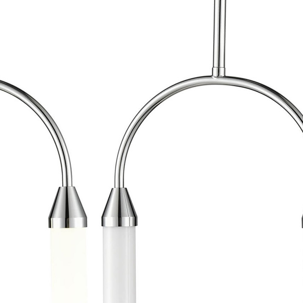 Подвесной светильник Giopato & Coombes CIRQUE Pendant Ellipse Vertical Chrome M