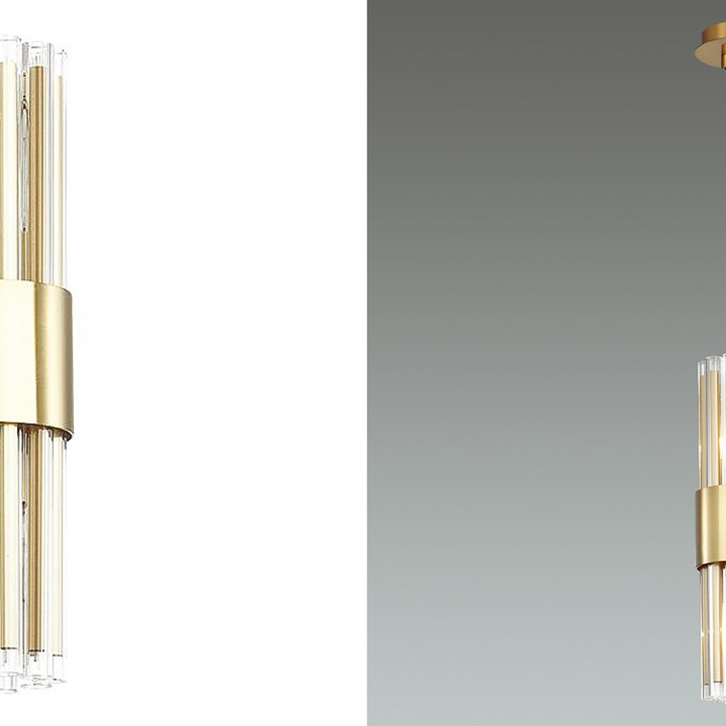 Подвесной светильник Gladwin Glass Tube Hanging Lamp