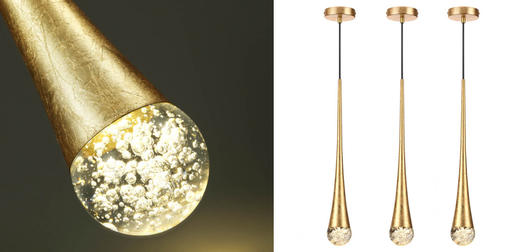 Подвесной светильник Golden Drop Lamp