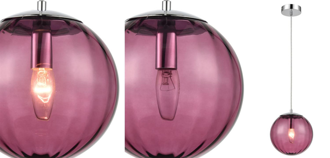 Подвесной светильник Hector pink