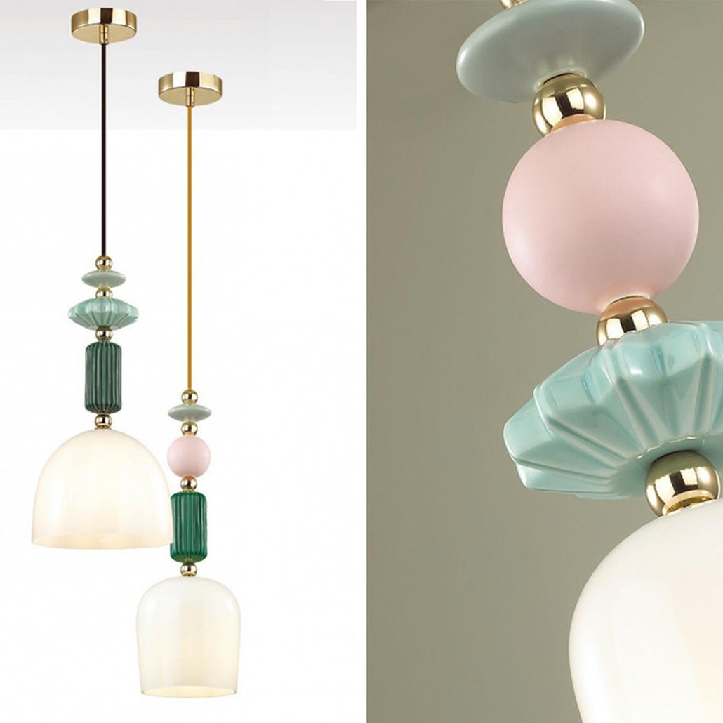 Подвесной светильник Iris hanging lamp candy