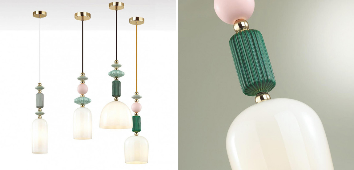 Подвесной светильник Iris hanging lamp candy green