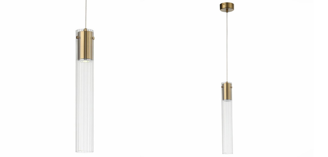 Подвесной светильник Jenae Glass Tube 45