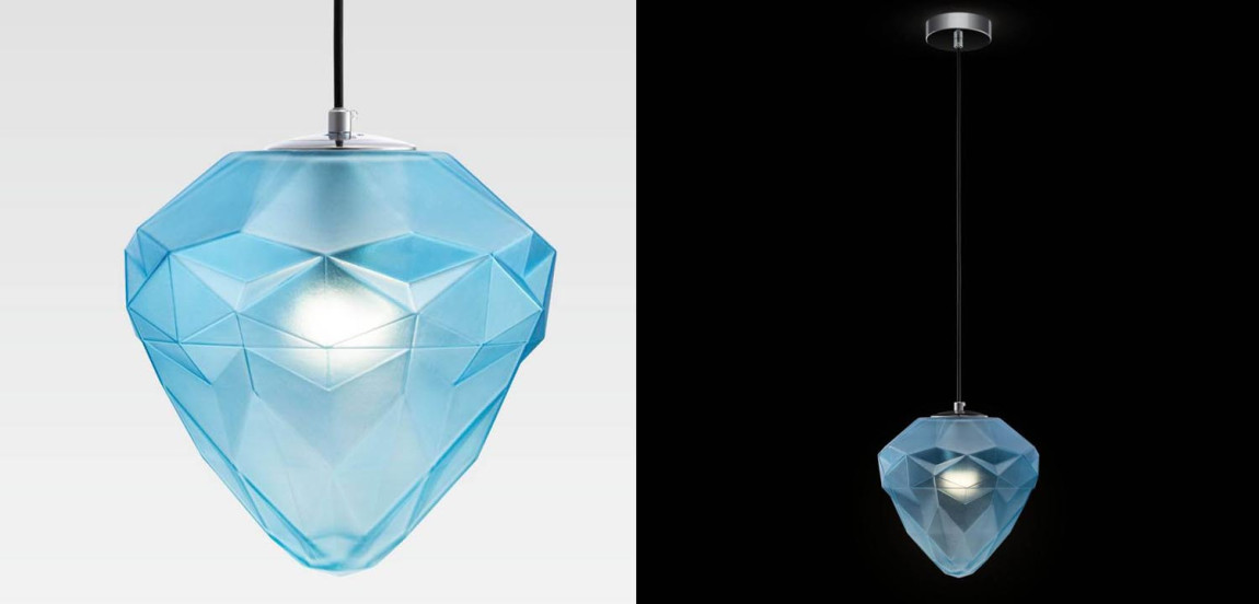 Подвесной светильник Jewel Athena blue 25