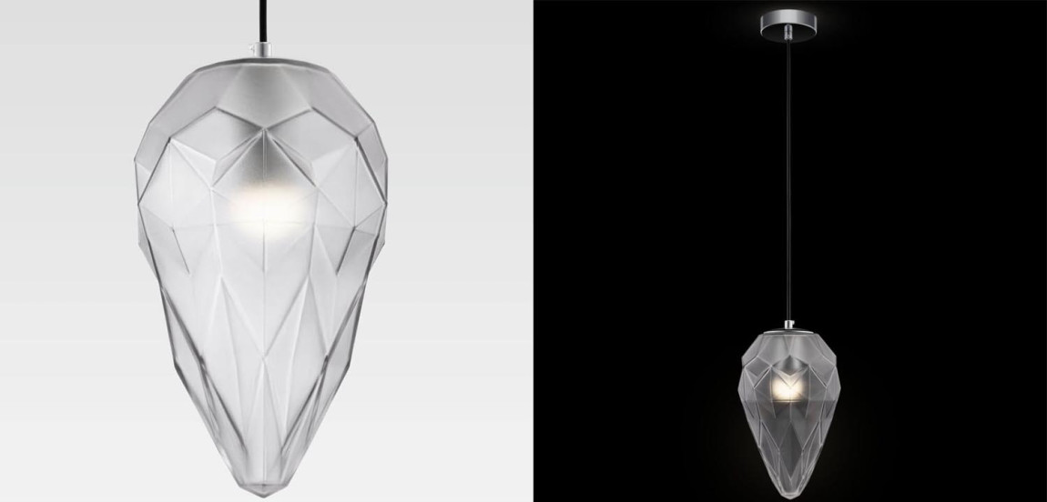 Подвесной светильник Jewel Athena grey 18