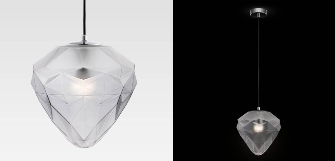 Подвесной светильник Jewel Athena grey 25