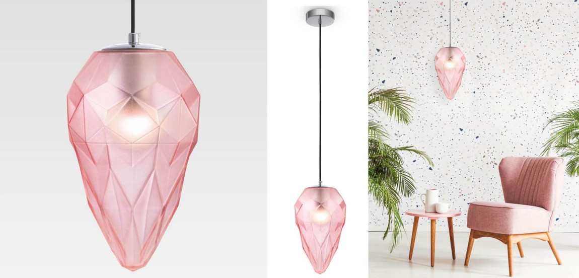 Подвесной светильник Jewel Athena pink 18