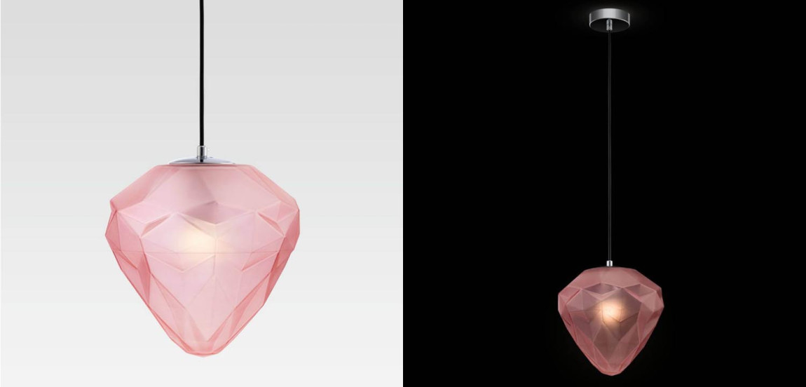 Подвесной светильник Jewel Athena pink 25
