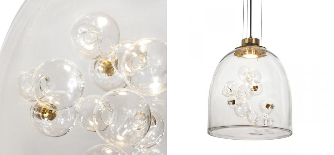 Подвесной светильник Lamps Inside Bubbles side bell