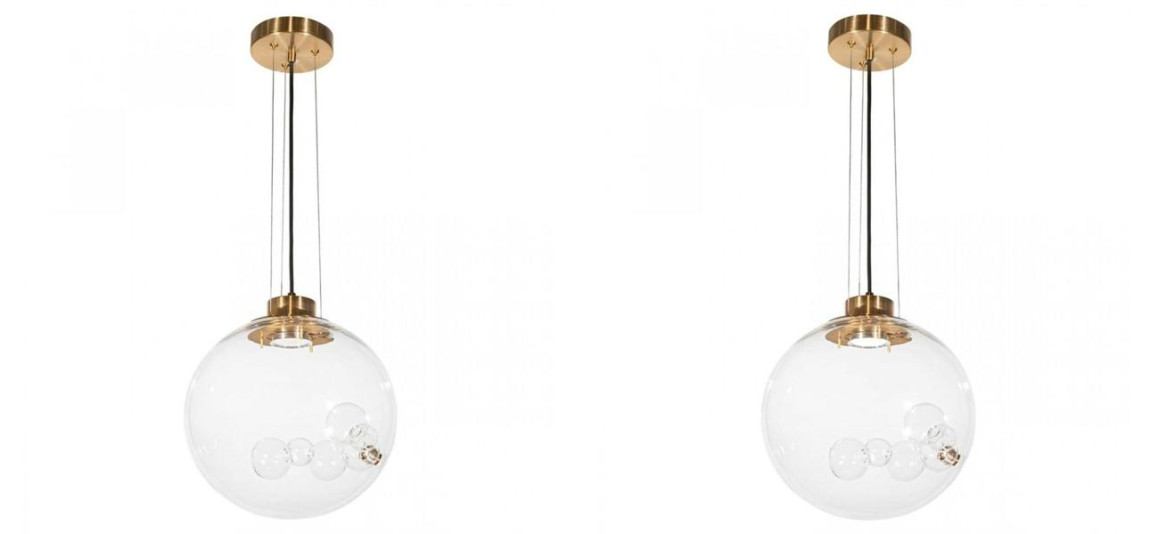 Подвесной светильник Lamps Inside Bubbles side round