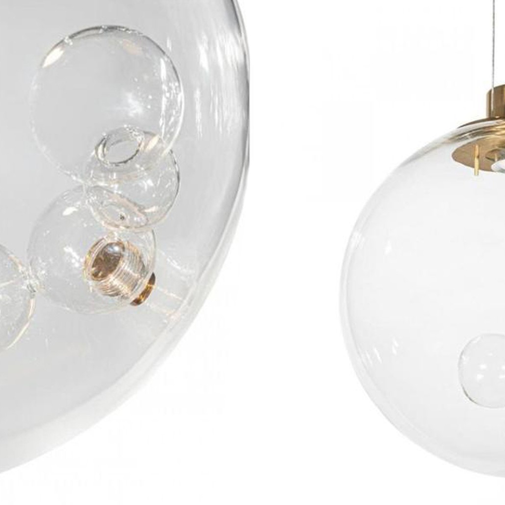 Подвесной светильник Lamps Inside Bubbles side round