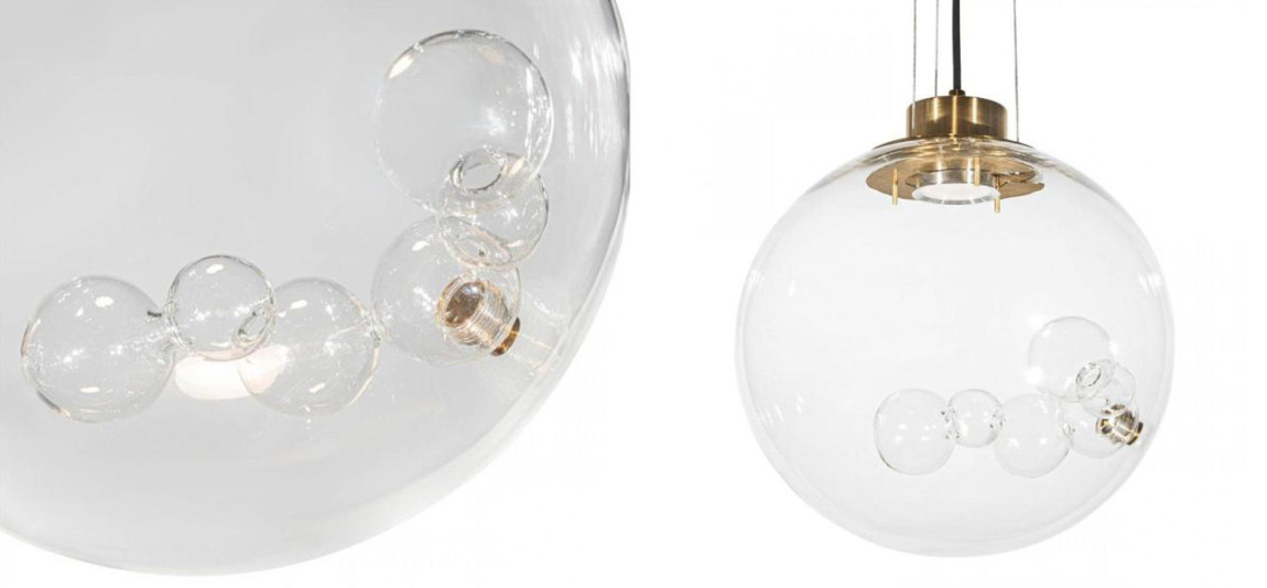 Подвесной светильник Lamps Inside Bubbles side round
