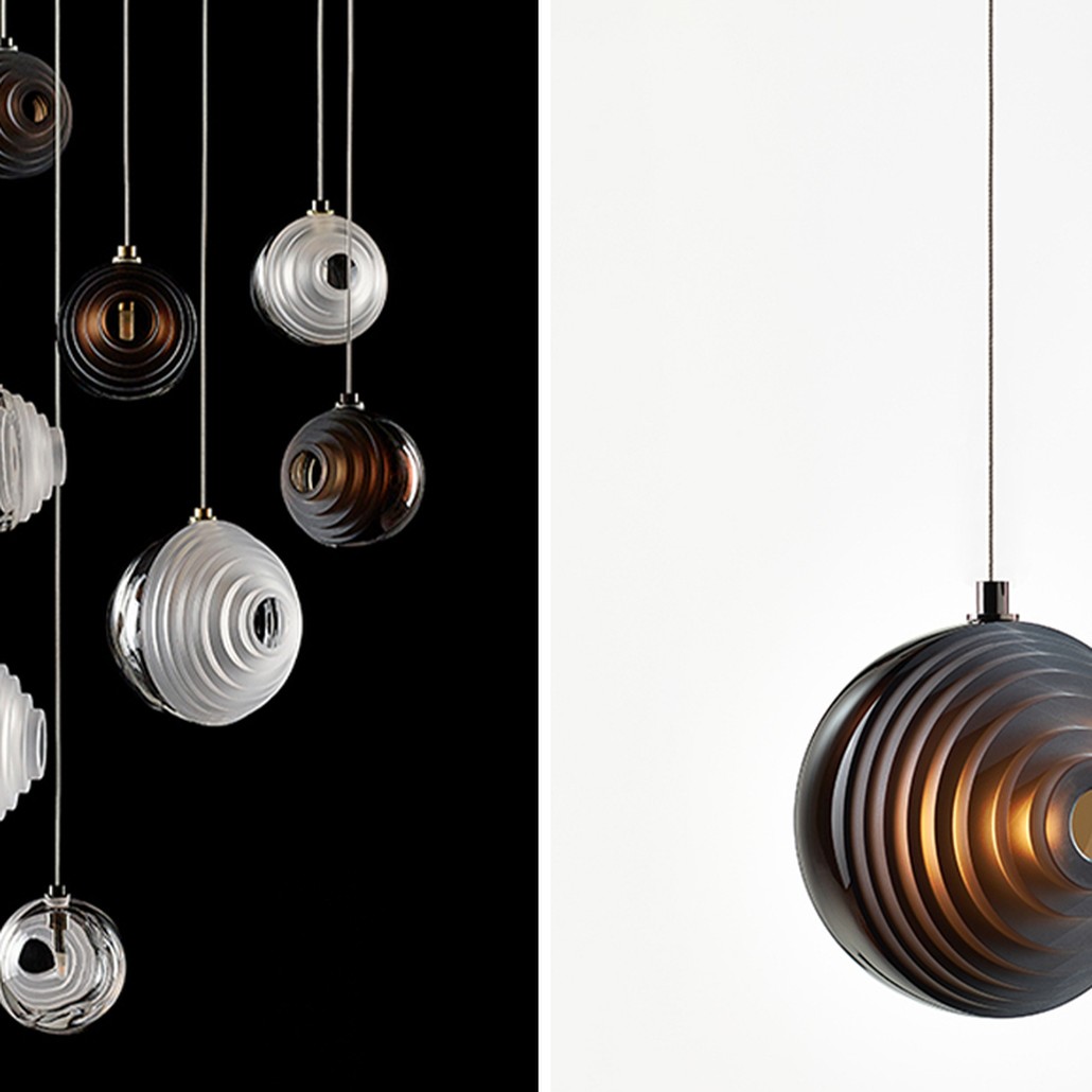 Подвесной Светильник Loft Industry Modern Glass Universe Смок