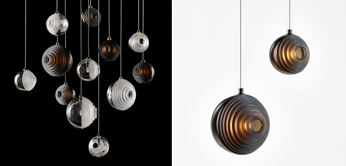 Подвесной Светильник Loft Industry Modern Glass Universe Смок