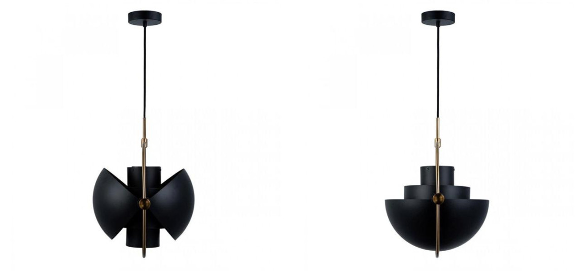 Подвесной светильник Louis Weisdorff Black диаметр 38