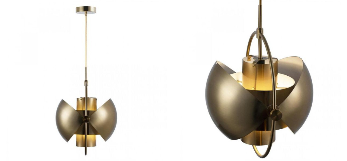 Подвесной светильник Louis Weisdorff Gold диаметр 38