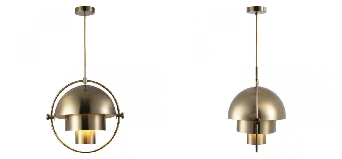 Подвесной светильник Louis Weisdorff Gold диаметр 38