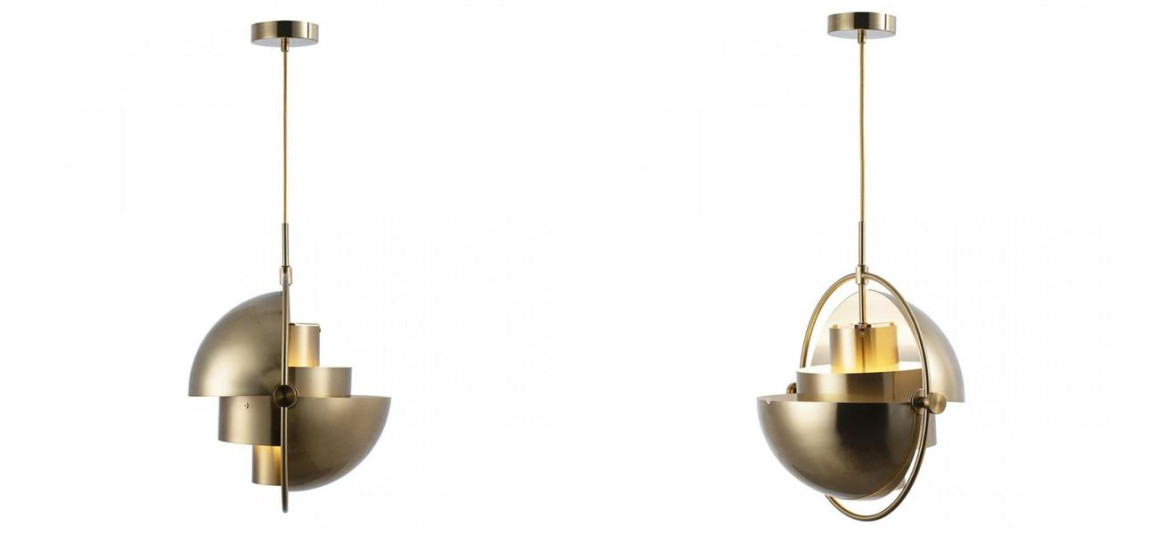 Подвесной светильник Louis Weisdorff Gold диаметр 38