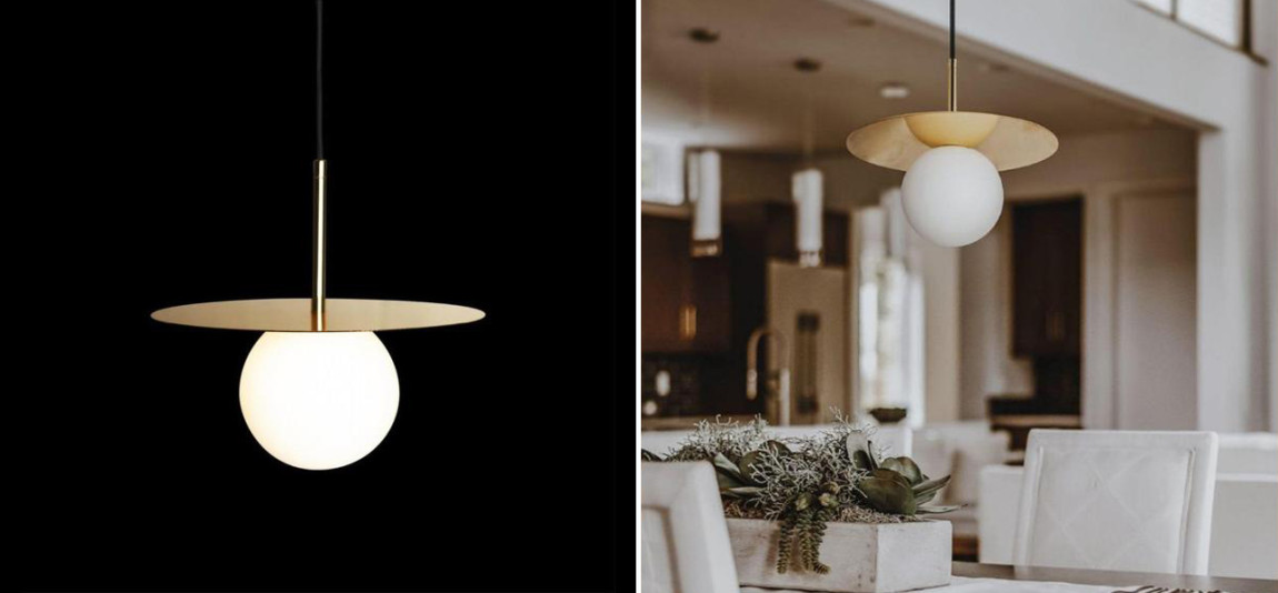 Подвесной светильник MATISSE Gold 25 см