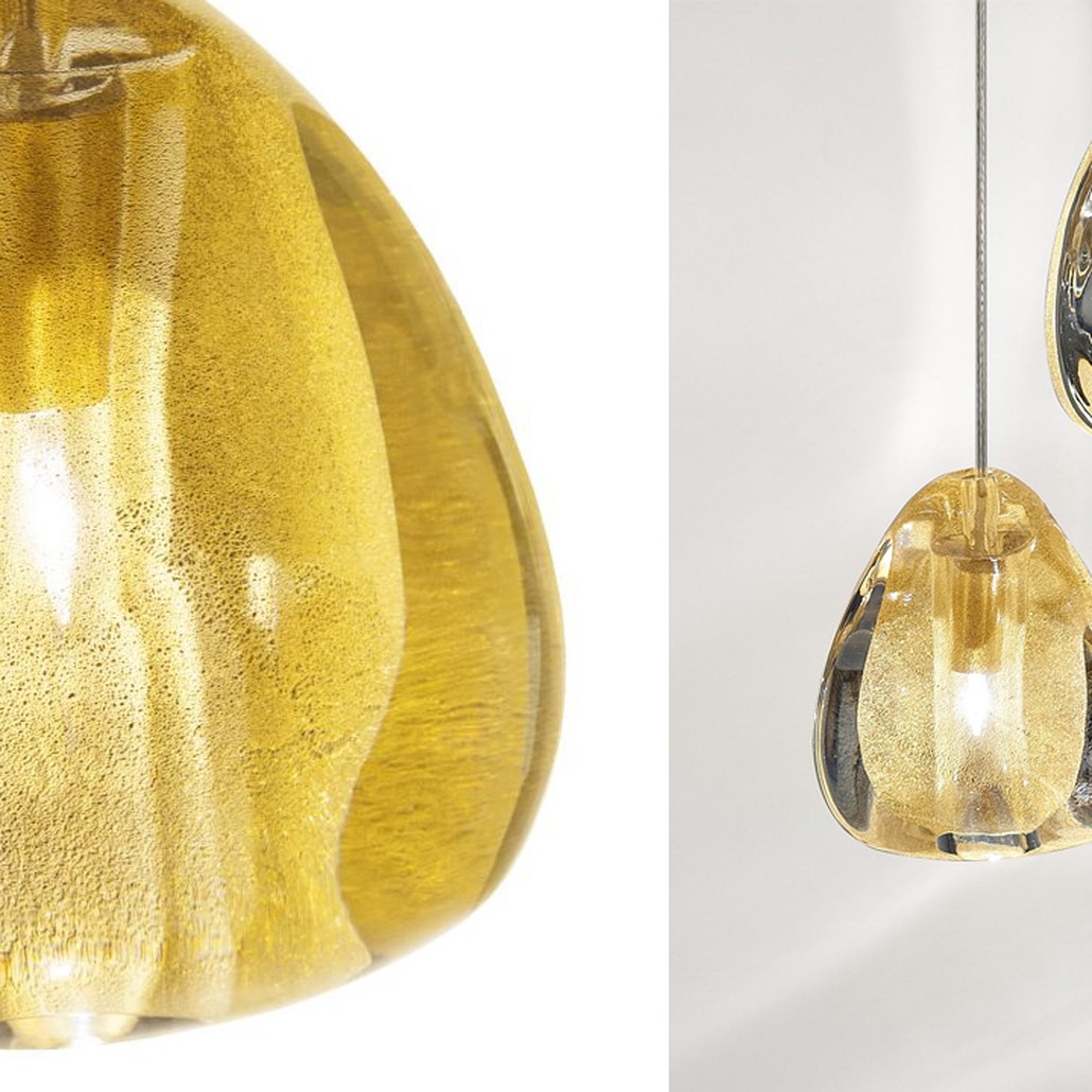 Подвесной светильник Mizu 1 Suspension Lamp Gold