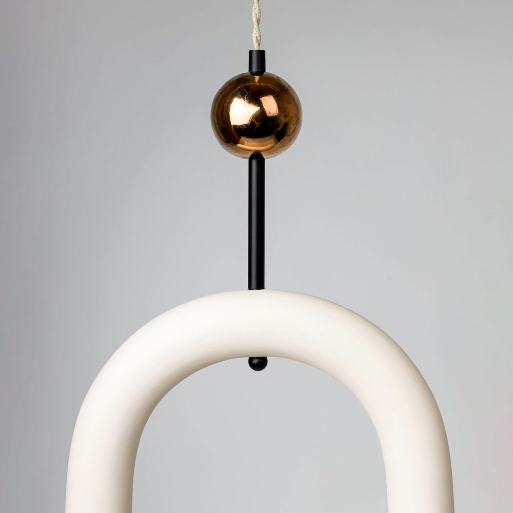 Подвесной светильник MOROSHKA arc white