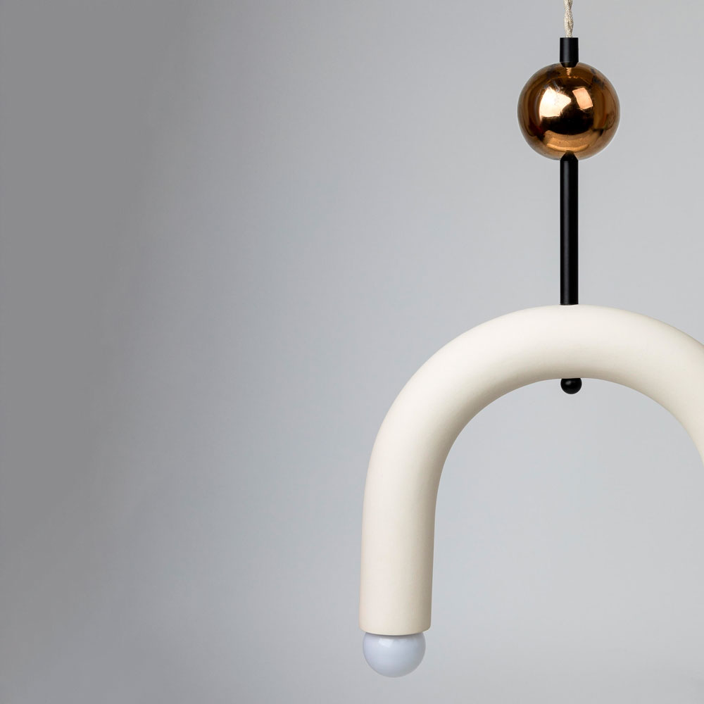 Подвесной светильник MOROSHKA arc white