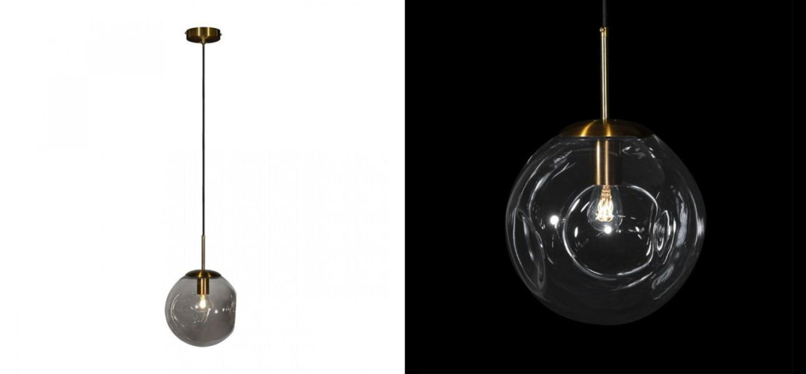 Подвесной светильник multicolored bubbles Серый диаметр 25