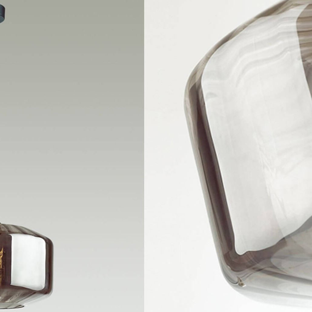 Подвесной светильник Multicolored Glass Smoky