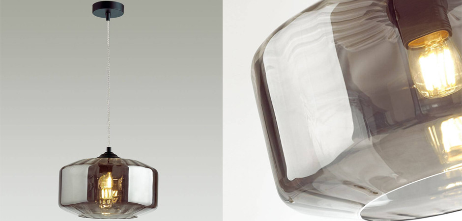 Подвесной светильник Multicolored Glass Smoky