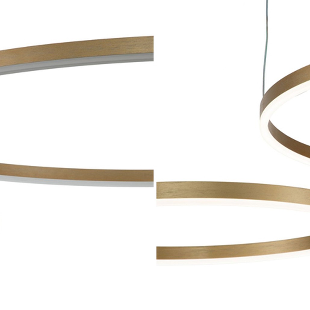 Подвесной светильник Neo Circles Double Gold