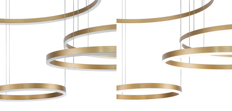 Подвесной светильник Neo Circles Gold