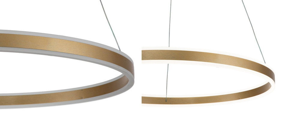 Подвесной светильник Neo Circles One Gold