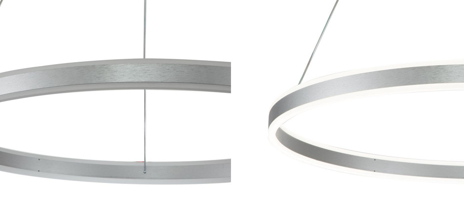 Подвесной светильник Neo Circles One Silver