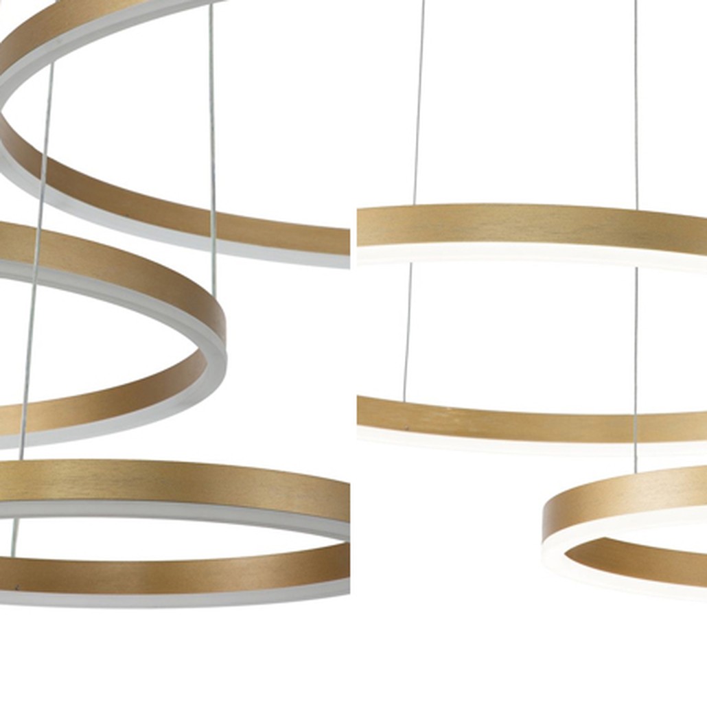 Подвесной светильник Neo Circles Triple Gold