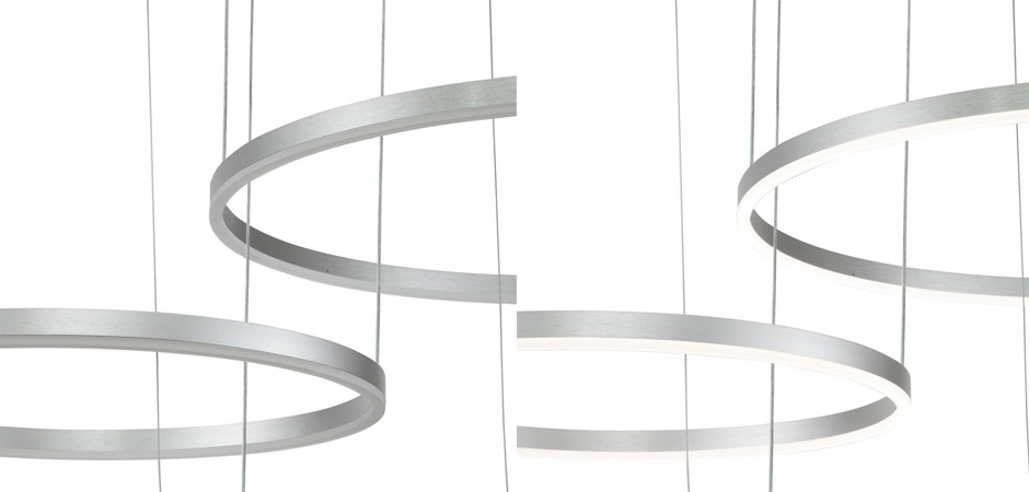 Подвесной светильник Neo Circles Triple Silver