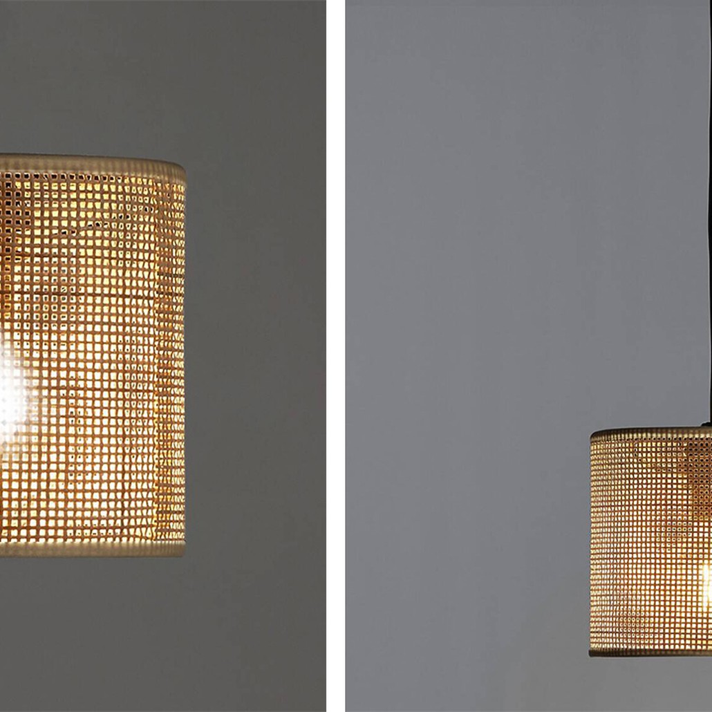 Подвесной светильник Ottar Wicker beige