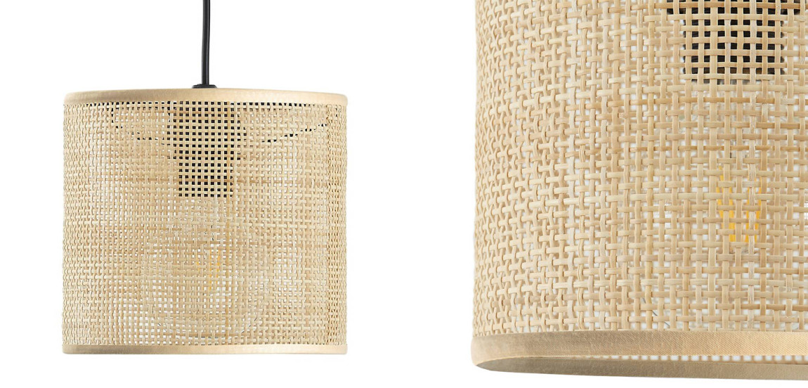 Подвесной светильник Ottar Wicker beige