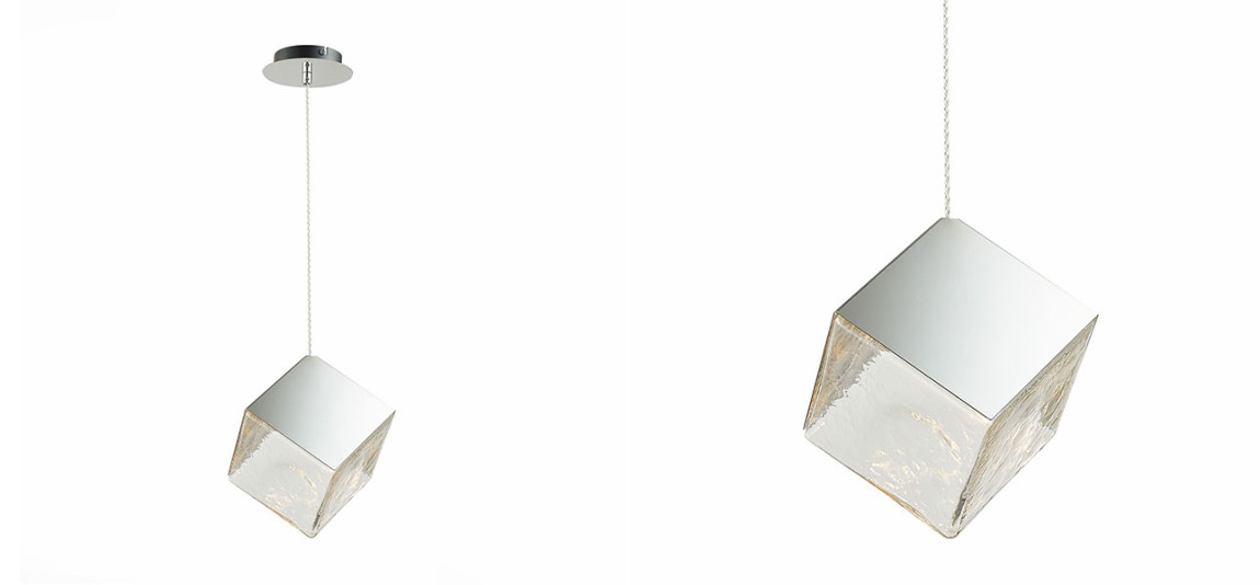 Подвесной светильник Pyrite Chrome